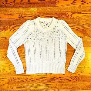 Madewell Crochet Sweater